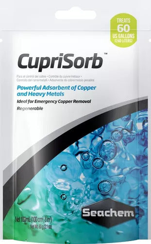 Seachem Cuprisorb 100 mL Copper and Heavy Metal Remover for Aquariums 0