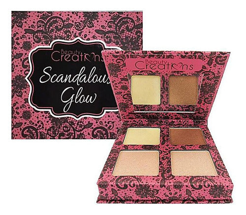 Beauty Creations Scandalous Glow Highlight Palette 0