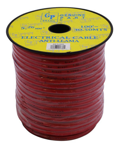 Cable Instalacion 5.26mm Rojo Rollo 30 Metros 0