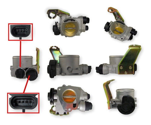 Cuerpo Mariposa Fiat Siena 2001-2003 1.6 16v Torque 0