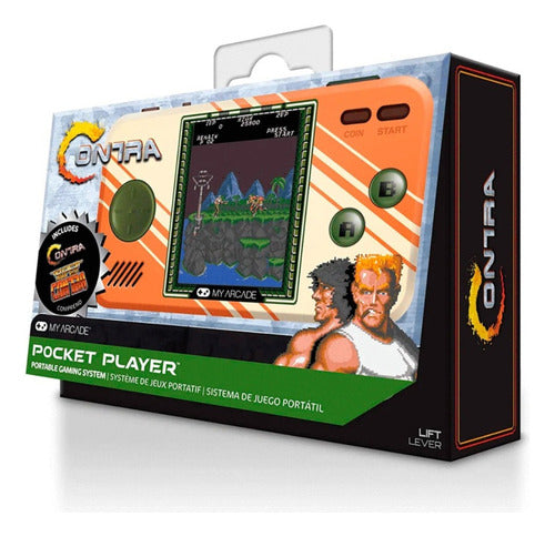 My Arcade Contra & Super Contra Pocket Player Pro Portable 1