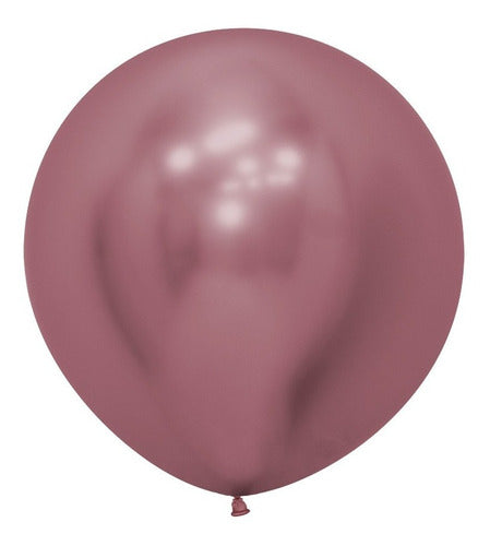 Globos Látex Sempertex R24 Reflex Rosado X3 Unidades 0