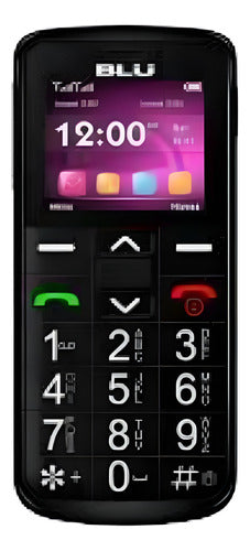 BLU Senior Cell Phone with Panic Button and Large Keys 0