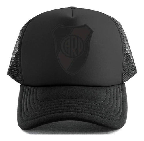 Newcaps Trucker Cap River Plate Shield - New Caps 0