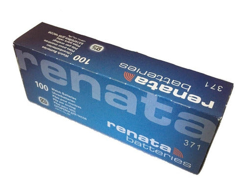 Renata 371 SR920SW Original Swiss Battery x 100 2