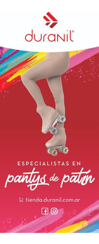 Pantys Patin Artistico Con Cubrebotas Marca Duranil Por 6 Un - Duranil 3