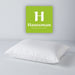 Haussman Hypoallergenic Premium Plush Pillow 70x50 Washable 1