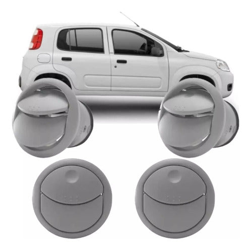 Kit Difusores De Aire Fiat Uno 2010/2014 - Fiorino 2013 0