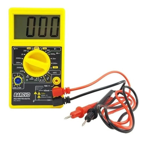 Udovo Digital Multimeter Wide Display Tester 0