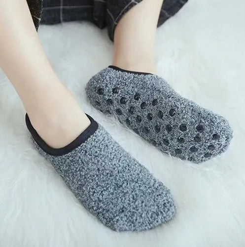 Fashion Wool-Lined Anti-Slip Short Slippers 31-35 5