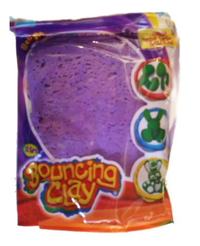 Masa Para Modelar Boucing Clay Color Violeta 0