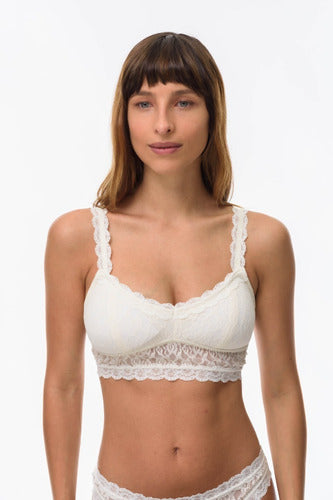 Jibona Bralette De Encaje Con Relleno Opcional Camille 5