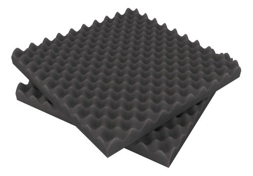 Pack of 20 Acuflex Acoustic Panels Cones 50x50x5 cm 0
