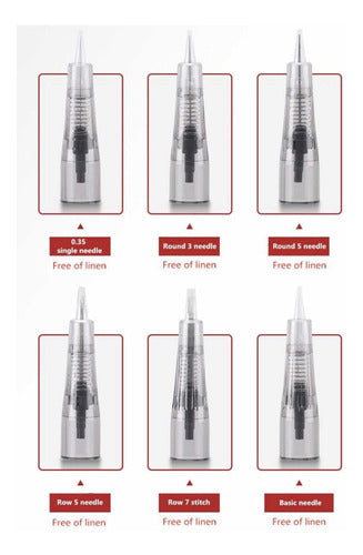 Asiarg Agujas Cartuchos Dermografo Senior Semi Permanent X4 0