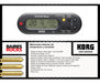 Metrónomo Korg Detector De Temperatura Y Humedad Cuo 1