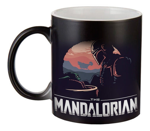 Maldives Design Taza Mágica Cerámica - The Mandalorian 0