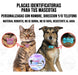 Sweet Dreams Custom Plastic Identification Tags for Pets - Dog Cat 2