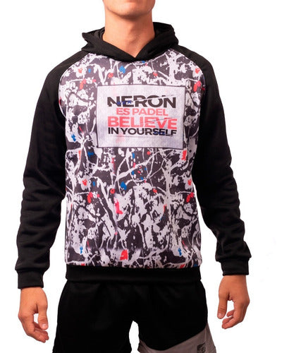 Bold and Sporty Oversized Neron Hoodie 50