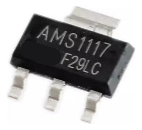 Pack of 10 DC Regulator SOT 223 Ams1117 Lm1117 (Choose Voltage) 5