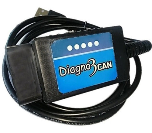 Diagno Scanner Diagno3 Multimarca - Fiat - Renault - Ford and More 0