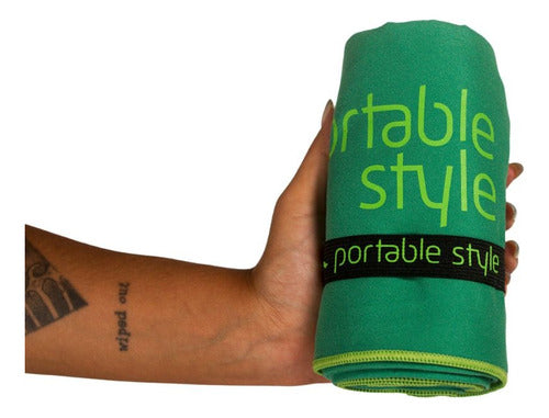 Portable Style Microfiber Towel with Quick Dry Bag - M 130 x 70 CM 1