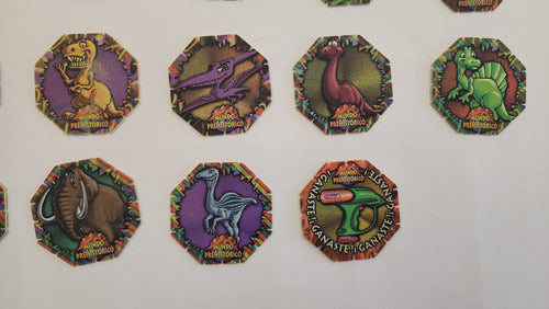 Lote 31 Tazos Dinosaurios Dino Prehistórico Ganador Pepsico 4