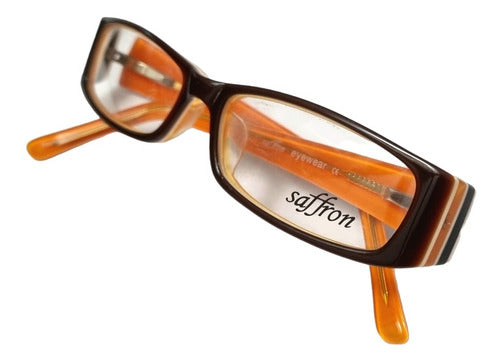 Saffron First Quality Acetate Frame Modern Design Flex 3