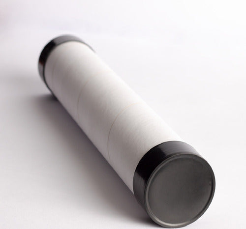 2A 65cm x 60mm x 25-Pack Cardboard Tubes with Caps 4
