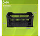 Pack of 12 Stackable Black Plastic Crates with Floor and Reinforced Sides by Sufin 3