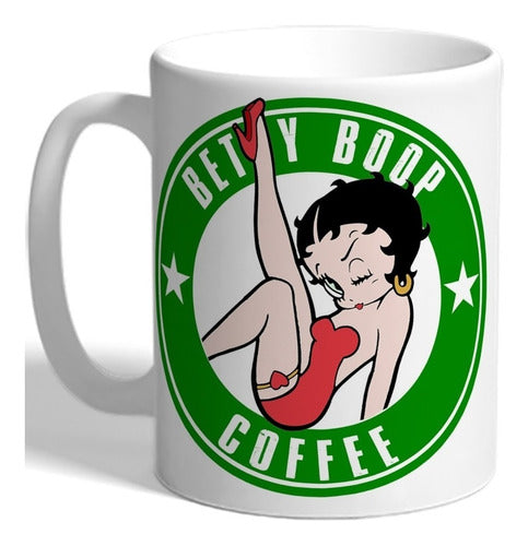 Animefan_ar Customizable Betty Boop Coffee Plastic Mug #2 0