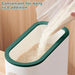 LUOKER Rice Dispenser - Rice Storage with One-Touch Dispensing 2