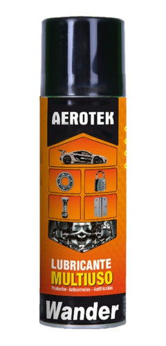 Pack of 6 Aerotek Multi-Purpose Lubricant Oil 300cc by Wander - Silicone-Free 0