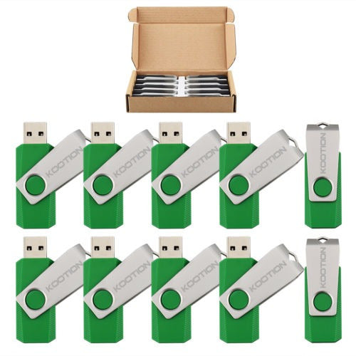 10 Lote 8gb Usb 2,0 Unidades Flash Giratorio Pulgar Pen Driv 0