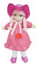 Handmade Cloth Rag Dolls Filled with Wool for Girls 0