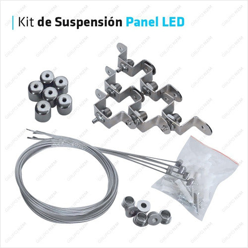 Coper Light Kit De Suspension Para Panel Led 120x30 60x60 30x30 1