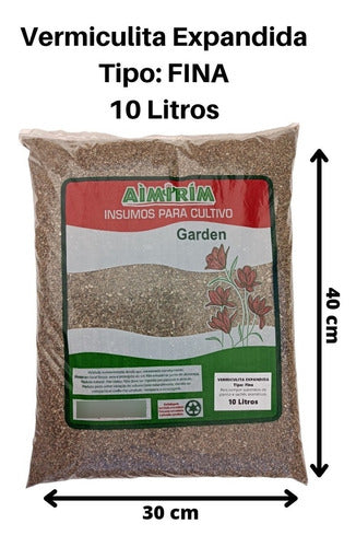 Vermiculita Expandida Grow Cultivo 10 Litros 1