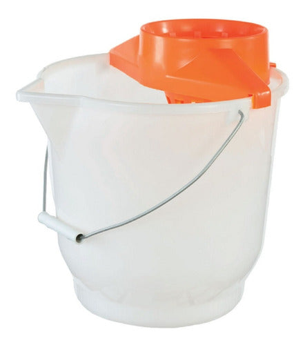 Make 4 Bucket Set with Strainer 13 Liters 0