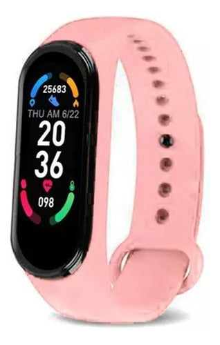 Generic M6 Smart Watch Smart Band - Pink 0