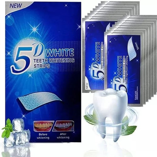 Advance Teeth Whitening Strips - Dental Whitener Original 28 Strips 5d Z 0