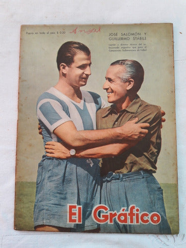 El Gráfico Nº 1390 Año 1946 Salomon Stabile Lamina Argentina 0