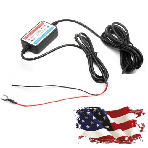 USA 12V to 5V Heavy Duty Mini USB Cable for Car Dash 0