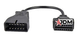 Gm Daewoo 12 Pin To OBD2 16 Pin Adapter + Gift 0