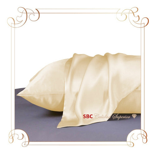 Satine Beauty Care Superior Quality Satin Pillowcase King Size 95x50 Promo 1