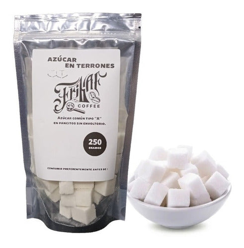 Frikaf Sugar Cubes Doy Pack X 250 Grams X 24 1