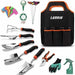 Lanniu Garden Tool Set, 27-Piece Garden Tool Kit 0