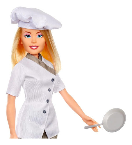 MGA's Dream Ella I Am A Baker Aria Fashion Doll, Includes Chef Jacket, Hat and Accessories 3