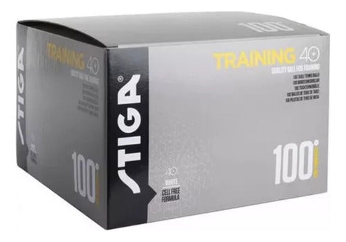 Stiga Pelotas Ping Pong 40+ Training ABS Box of 100 Units 1