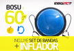 Bosu Semi-Sphere 60 cm Balance + Band Set + Inflator 19