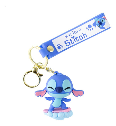 Geek Rubber Keychain - Anime, Comics, and Drawings Characters 21