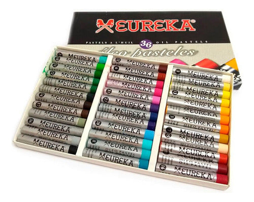 Pastel Al Oleo Eureka X 36 Colores Surtidos 0